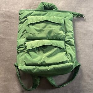 Dagne Dover Walker Backpack Green with Front Pockets New Without Tags